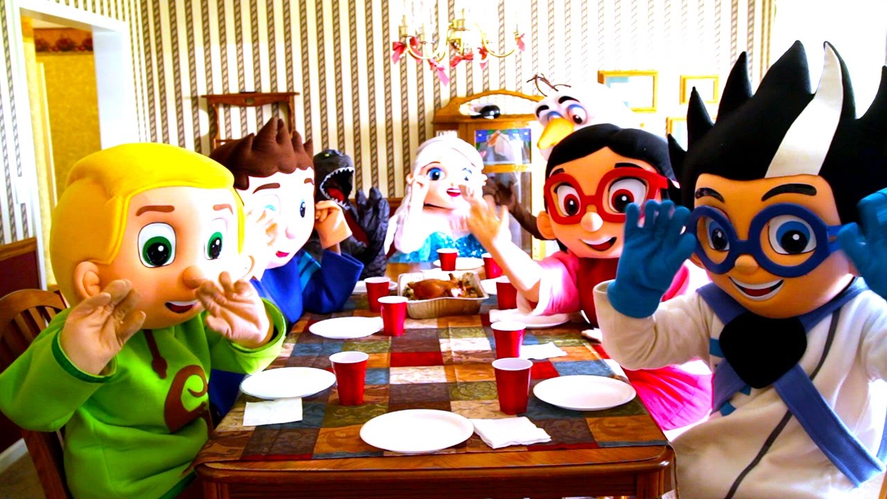 PJ Masks Adventure In Real Life with Santa Claus #IRL Trolls and Paw Patrol