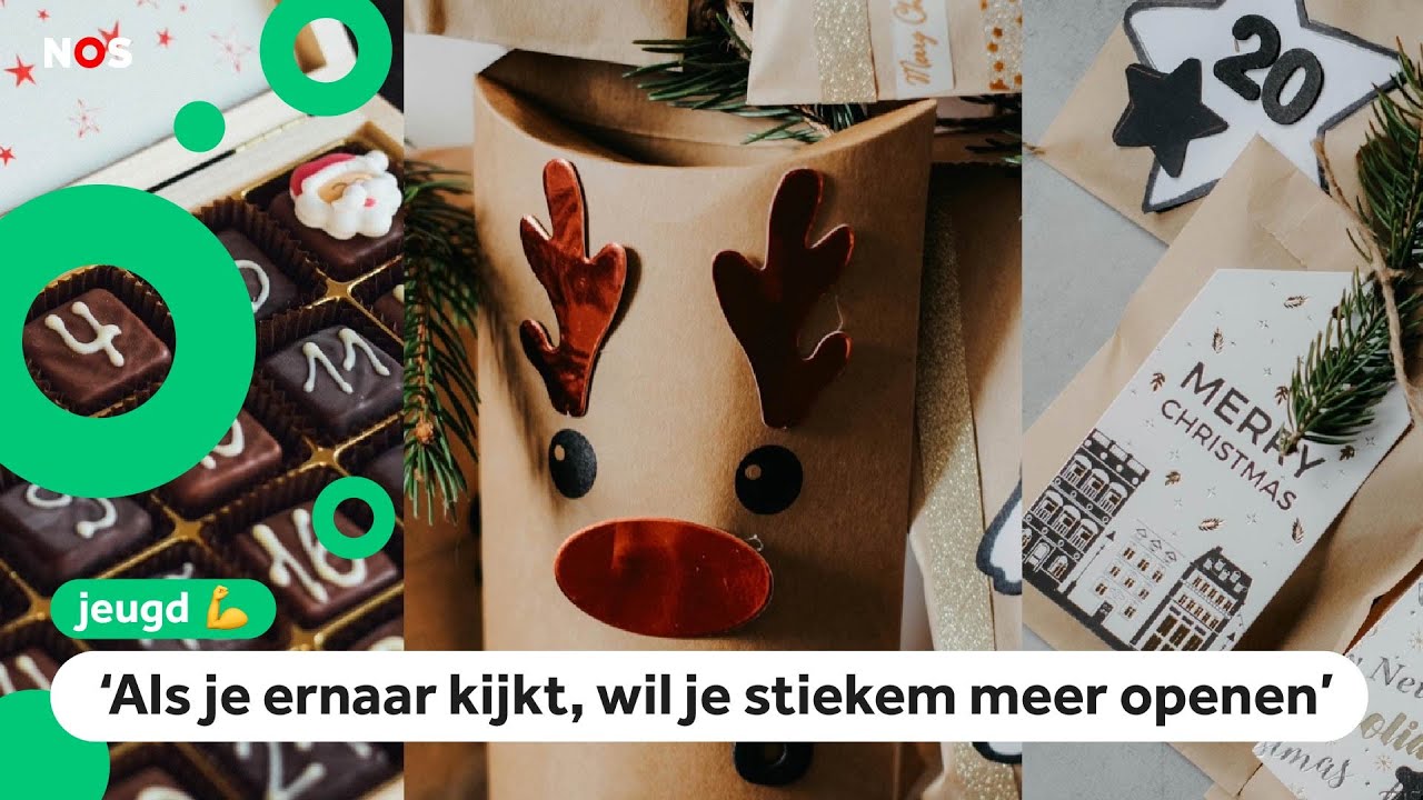 Adventkalenders populair: 'Je hebt gewoon elke dag iets leuks' - YouTube