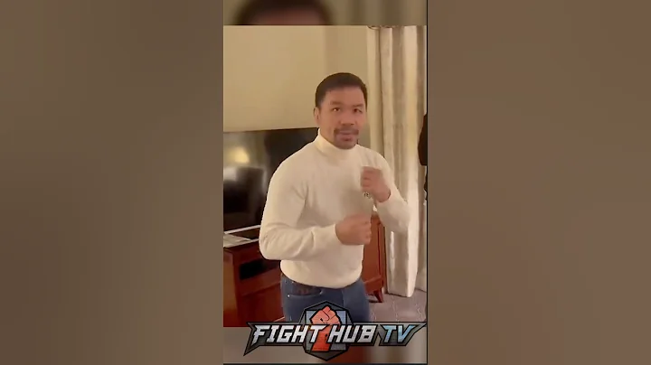 Manny Pacquiao shows CRAZY SPEED at age 45 shadow boxing!