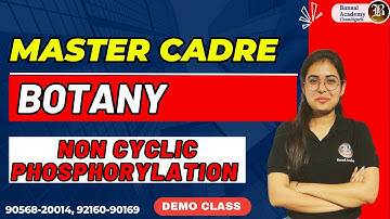 MASTER CADRE DEMO 2023 Botany Demo Class Non Cyclic Phosphorylation | MASTER CADRE | Bansal Academy
