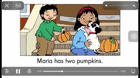 Nhật Quang read Razkid A “Maria counts Pumpkins”
