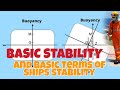 BASIC STABILITY AND BASIC TERMS OF SHIPS STABILITY #Seafarersguide #Marineguide #Basicstability