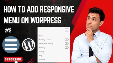Explain Adding WordPress Mobile Menu using Free Plugin #2 2024