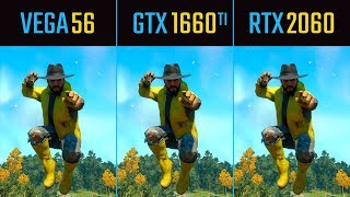 RTX 2060 vs. VEGA 56 vs. GTX 1660 Ti (10 Games)
