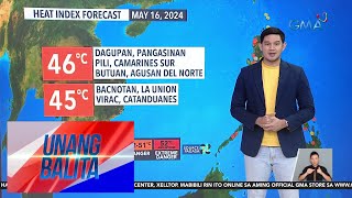 40 lugar sa bansa, muling makararanas ng matinding init at alinsangan - Weather update today... | UB