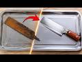 Restoring a Rusty Handleless Knife | From Rust to Razor Sharp