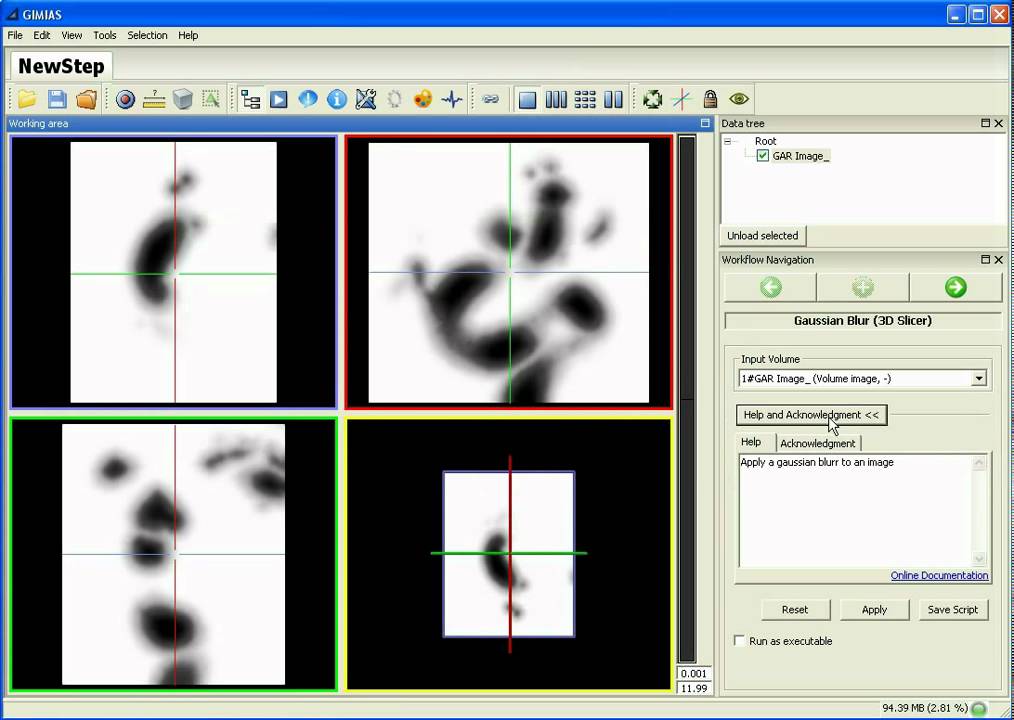 Command Line Plugins in GIMIAS