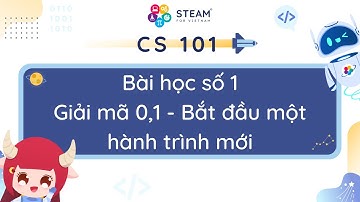 CS 101 - Bài học số 1: Giải mã 0,1 - Bắt đầu một hành trình mới | Spring 2023