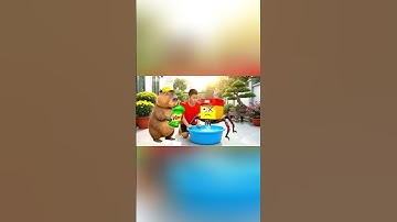 Capybara cùng anh giúp bà tắm cho Sammyini Spyderini Brainrot Roblox và cái kết #capybara