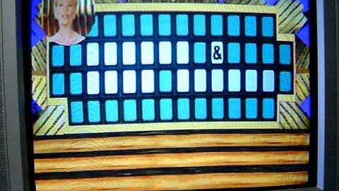 Playstation Wheel of Fortune Run Game 47 Part 2