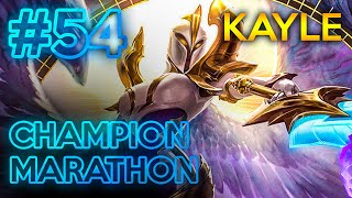 KAYLE - CHAMPION MARATON #54 | OPAT 04