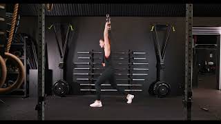 Barbell Overhead Split Squat