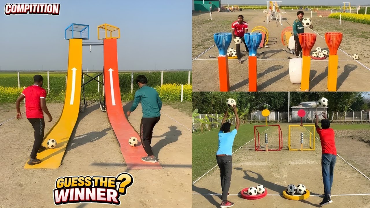 Wait Till The End 👀| Football Challenge With Shocking Final Winner 😱| Compitition 🔥/ Sahil Challenge