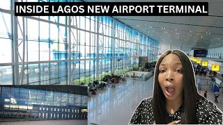 INSIDE THE BEAUTIFUL LAGOS AIRPORT TERMINAL- TRAVELING BACK TO ACCRA- THE MOST CHAOTIC FLIGHT EVER