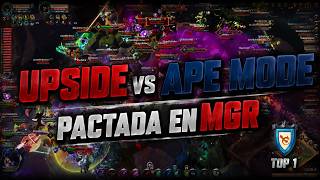 UPSIDE vs APE MODE - Pactada en MGR - POV Golem