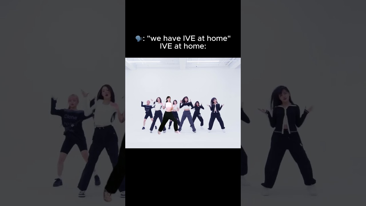 "we have @IVEstarship at home 🤨" #kpop #dance #dancecover #ive #iam