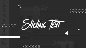 Sliding Text | Scrollbar Animation | CSS - JQUERY Tutorial  2019