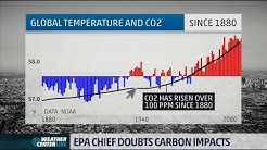 EPA Administrator Doubts CO2 is the Leading Cause of Global Warming