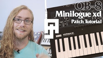 Will it Oberheim? OB-8 Style Minilogue XD Patch Tutorial.