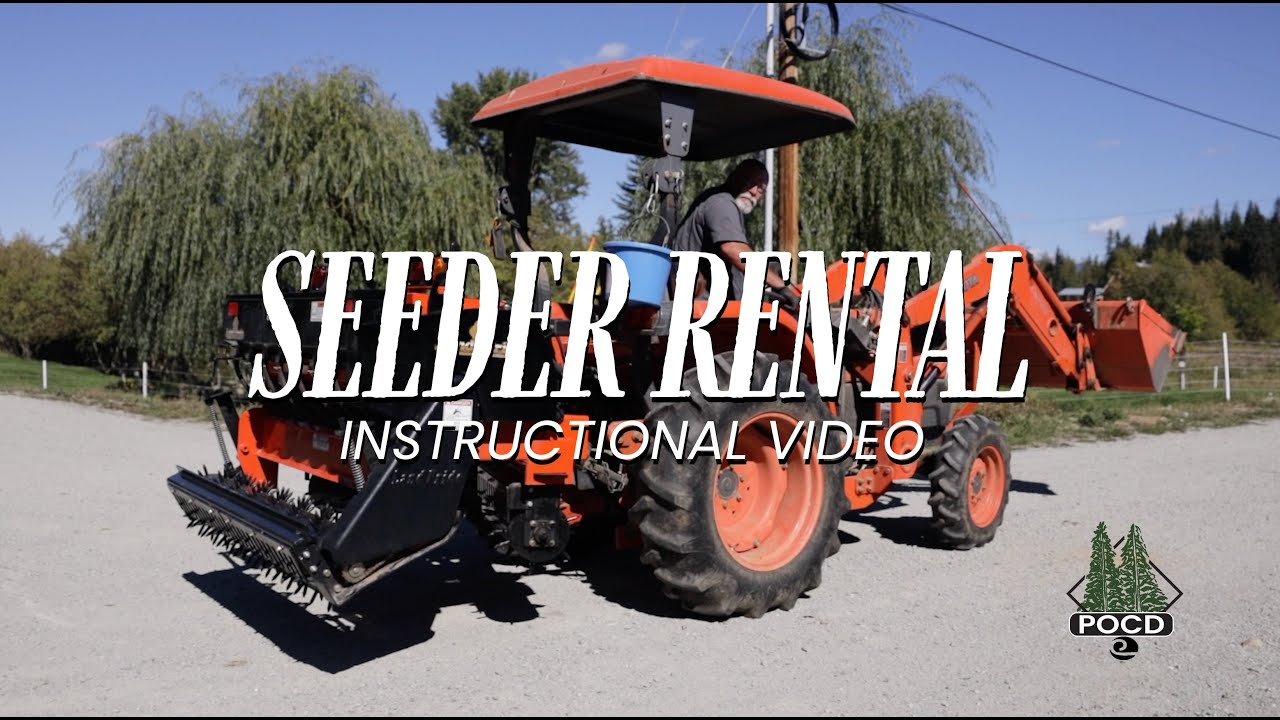Seeder Rental Instructional Video YouTube