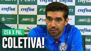 Assista à entrevista coletiva de Abel Ferreira após o jogo contra o Ceará