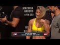 Valentina Shevchenko vs Priscila Cachoeira face-off | WEIGH-INS | UFC FIGHT NIGHT