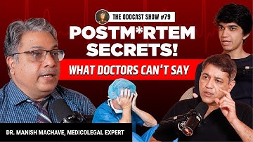 What Happens In a P*stmortem? Euthanasia, Death Dark Secrets & More | @TheOddCastShowIndia