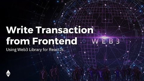 Write Transaction to Smart Contract using web3JS | Hindi 👨‍💻 🔥