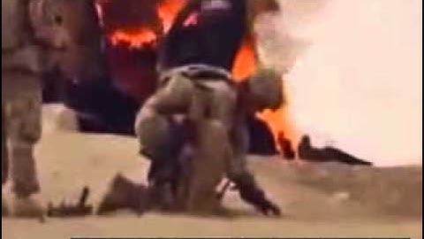 Military Video  Vehicle Ied Explosion In Afghanistan