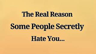 The Real Reason Some People Secretly Hate You 😌🧠 | Emotional Intelligence psychology
