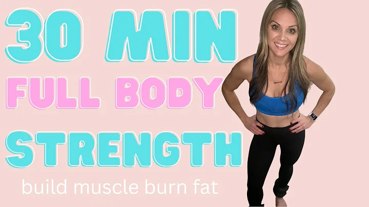 30 MIN FULL BODY STRENGTH - Biceps, Triceps, Glute...