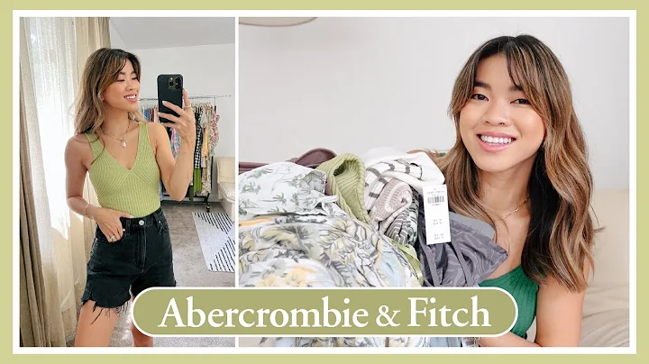 Abercrombie & Fitch Summer Try-on Haul 10 cute new...