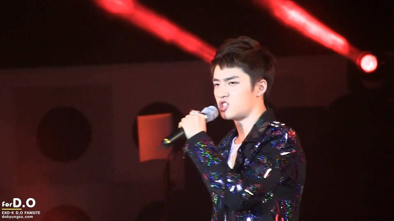 [Kyungsoo] 120712 EXO-K D.O Rap - Two Moons @ Yeosu Expo
