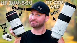 DUMP The 100-500 OR Can TELECONVERTERS Make The DIFFERENCE? Canon RF 200-800 vs RF 100-500 Review by Jan Wegener 101,272 views 4 months ago 22 minutes