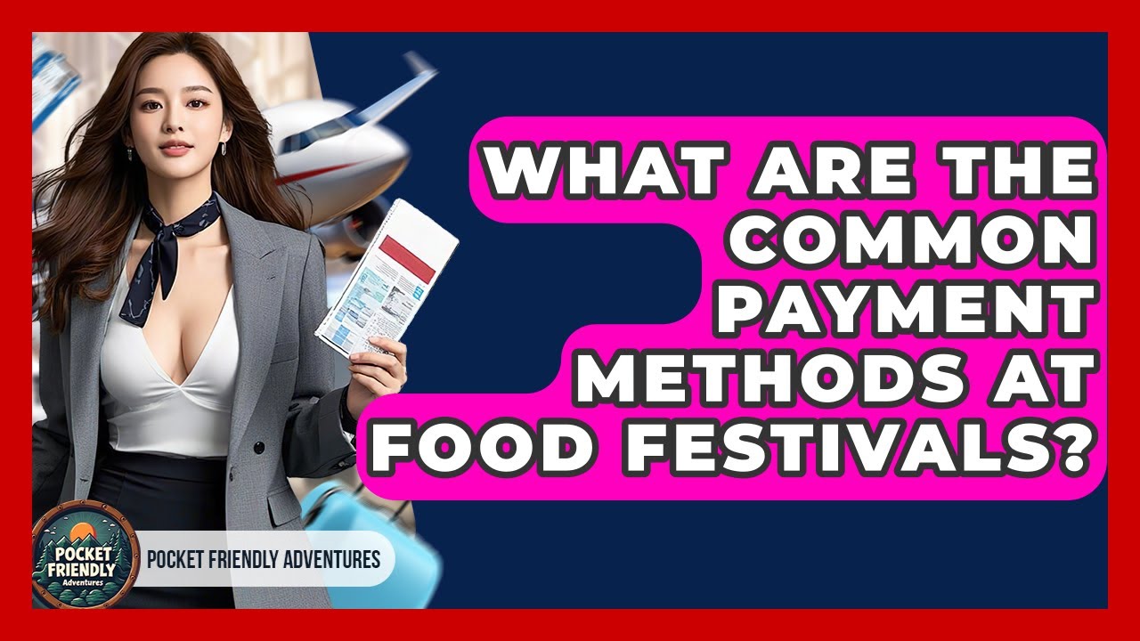 What Are The Common Payment Methods At Food Festivals? - Pocket Friendly Adventures