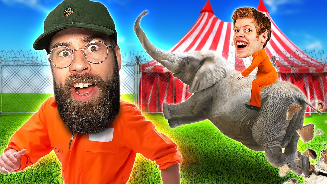 FLYR FRÅN CIRKUSEN! (The Escapists II med STAMSITE #34)