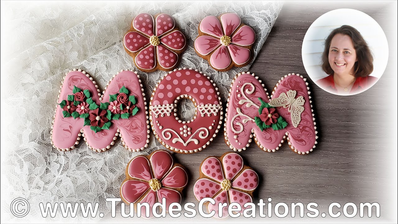How to decorate Mother's Day cookies