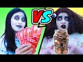 RICH VS BROKE ZOMBIE | 24 HOURS SWAP ROLES CHALLENGE AND FUNNY SITUATIONS BY CRAFTY HACKS