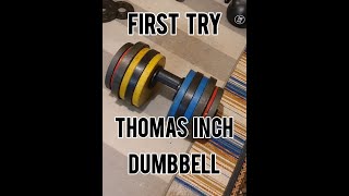 Thomas Inch Dumbbell in Piteå Sweden