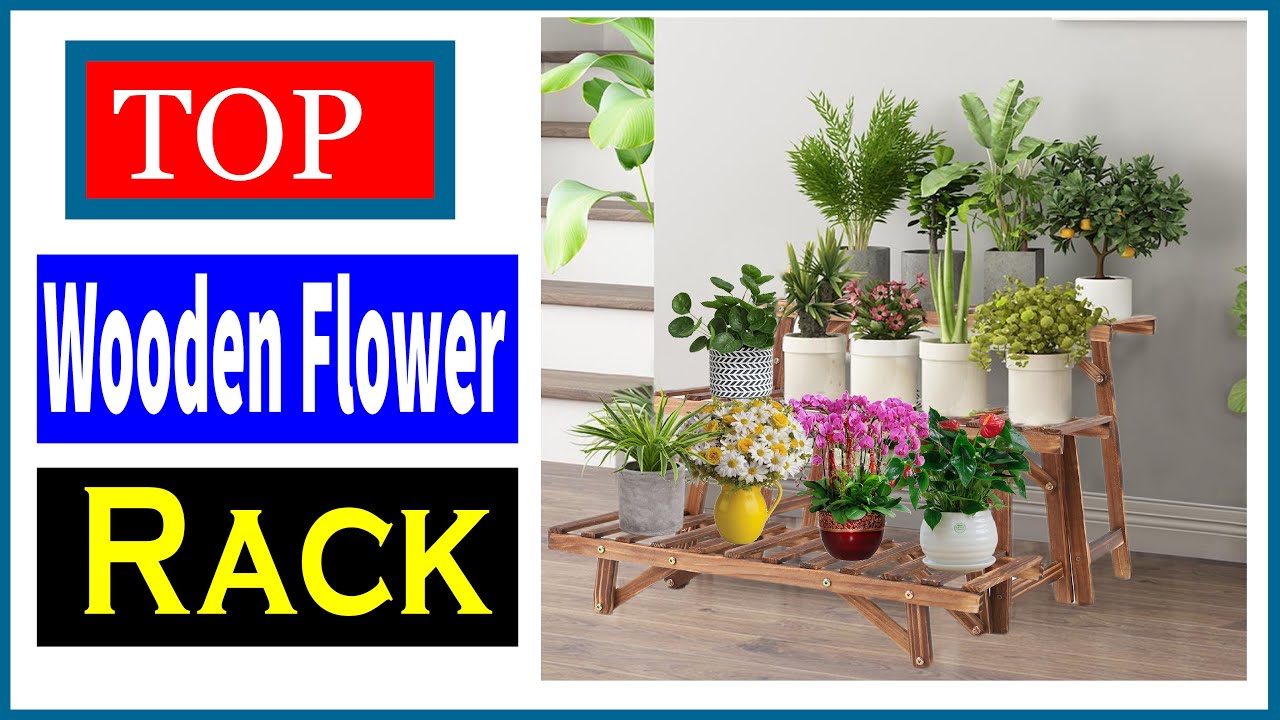 Best Wooden Flower Racks: The Art of Botanical Decor - YouTube
