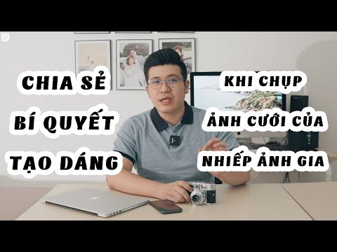 Video Chia sẻ bí quyết tạo dáng khi chụp ảnh cưới của nhiếp... - youtube