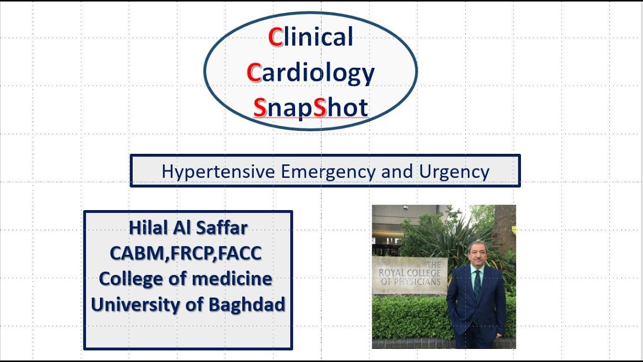 Hypertensive Emergency and urgency