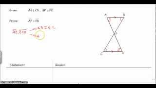 Geo   Parallel and CPCTC Proof