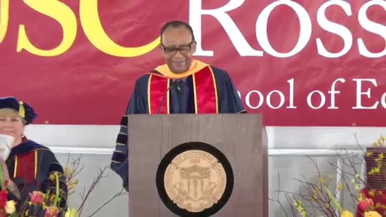 John Brooks Slaughter 2015 Commencement Speaker YouTube