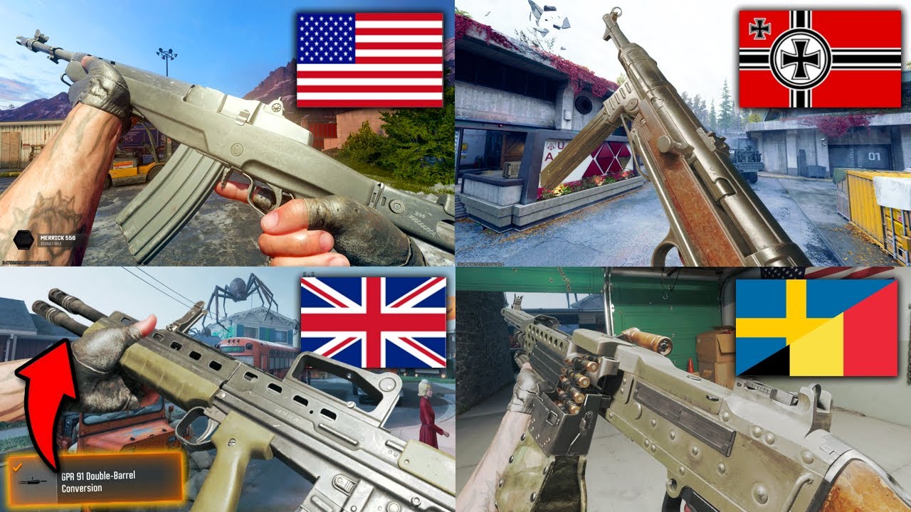 All Black Ops 6 Season 6 Weapons Real Names, Origins, Sounds, Reload, Inspect Animations and MORE...