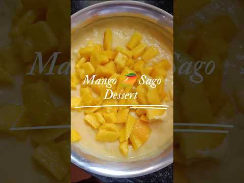 🥭 Mango Lovers Must Try This Creamy Mango Sago Dessert 😍 | Easy Summer Dessert