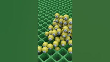 Into The Grid Snooker Ball Drop #snooker #ball #animation