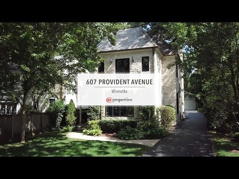 607 Provident Avenue, Winnetka, IL home video tour