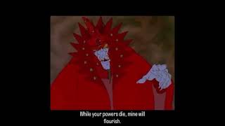 Plan diabła przedstawiony w bajce |  Flight of Dragons 1982