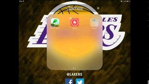 How to hide apps on IOS7